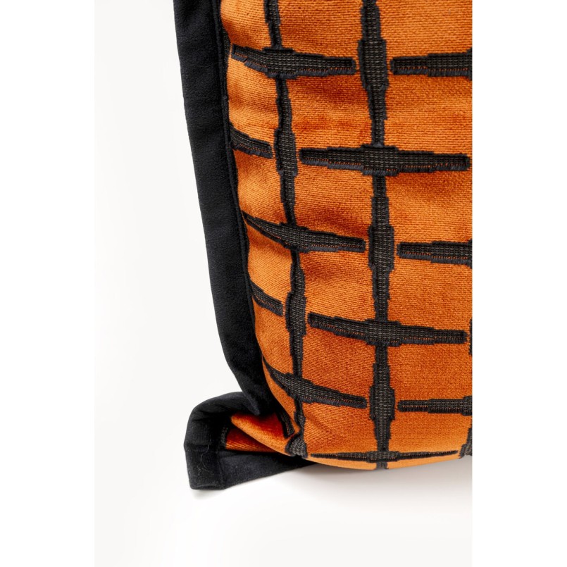 Coussin Jaqui Square orange 45x45cm