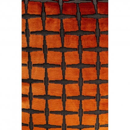 Coussin Jaqui orange Kare Design