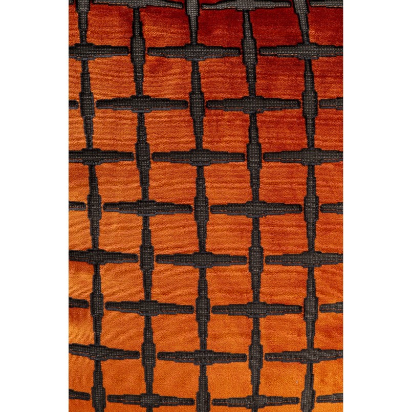 Coussin Jaqui Square orange 45x45cm