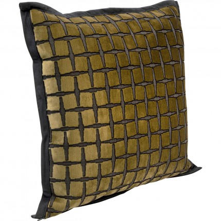 Coussin Jaqui vert Kare Design