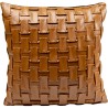 Coussin Posy camel 45x45cm