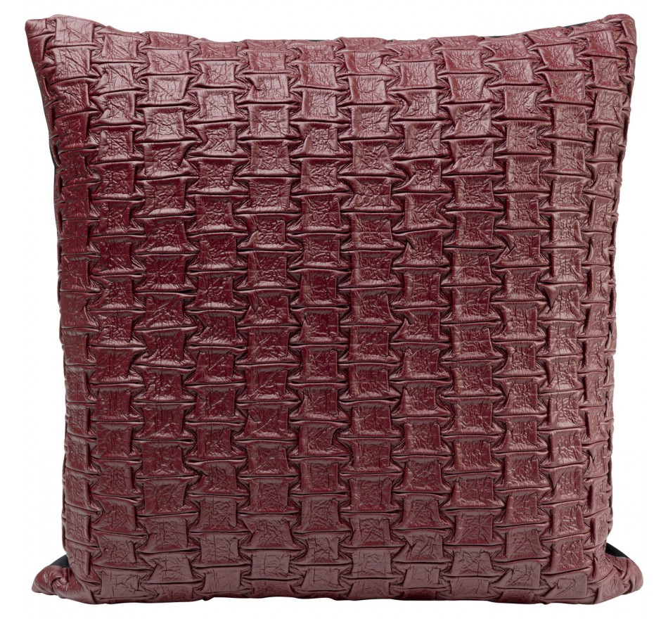 Coussin Posy bordeaux Kare Design