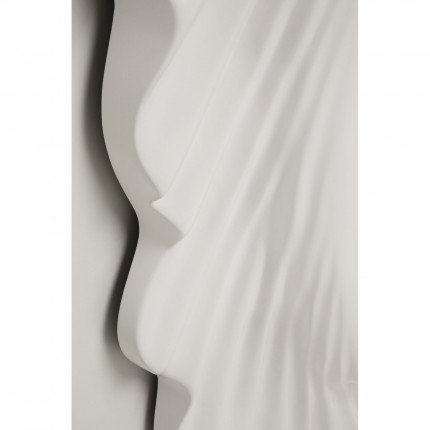 Wall Mirror Orecchio 160x143cm white Kare Design