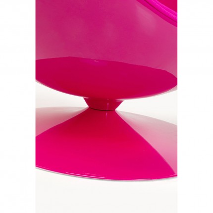 Fauteuil pivotant Eye Ball rose Kare Design