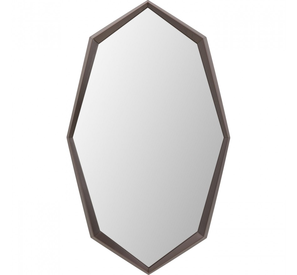 Wall Mirror Octagon 150x90cm coffee Kare Design