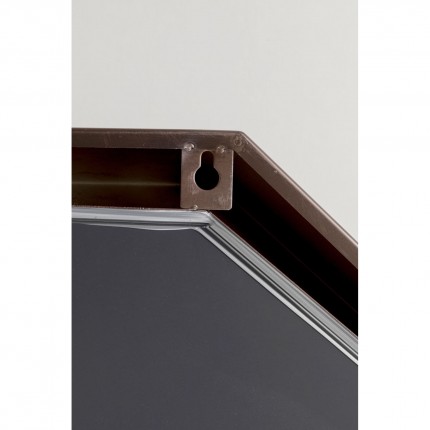 Miroir Octagon 150x90cm coffee Kare Design