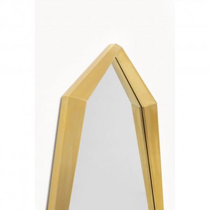 Miroir Octagon 150x90cm doré Kare Design