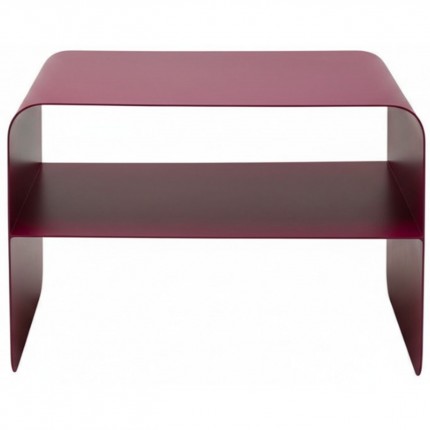 Table basse Lounge 58x37cm violette Kare Design