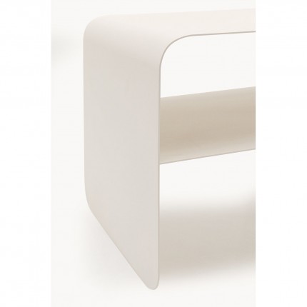 Table basse Lounge 58x37cm crème Kare Design