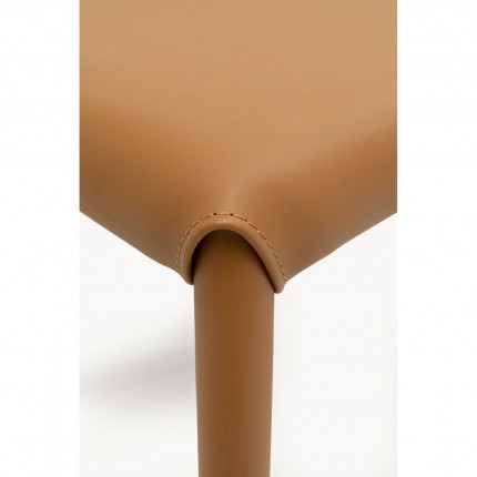 Stool Monza light brown Kare Design
