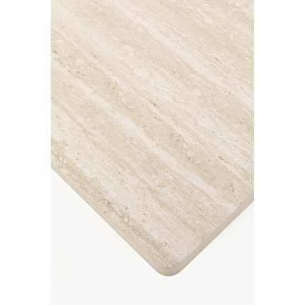 Table basse Travertino 80x80cm Kare Design