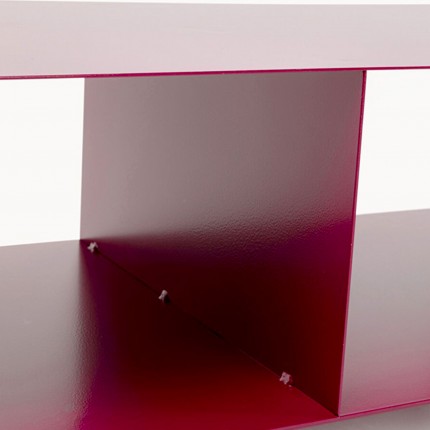 TV board Lounge on wheels purple Kare Design