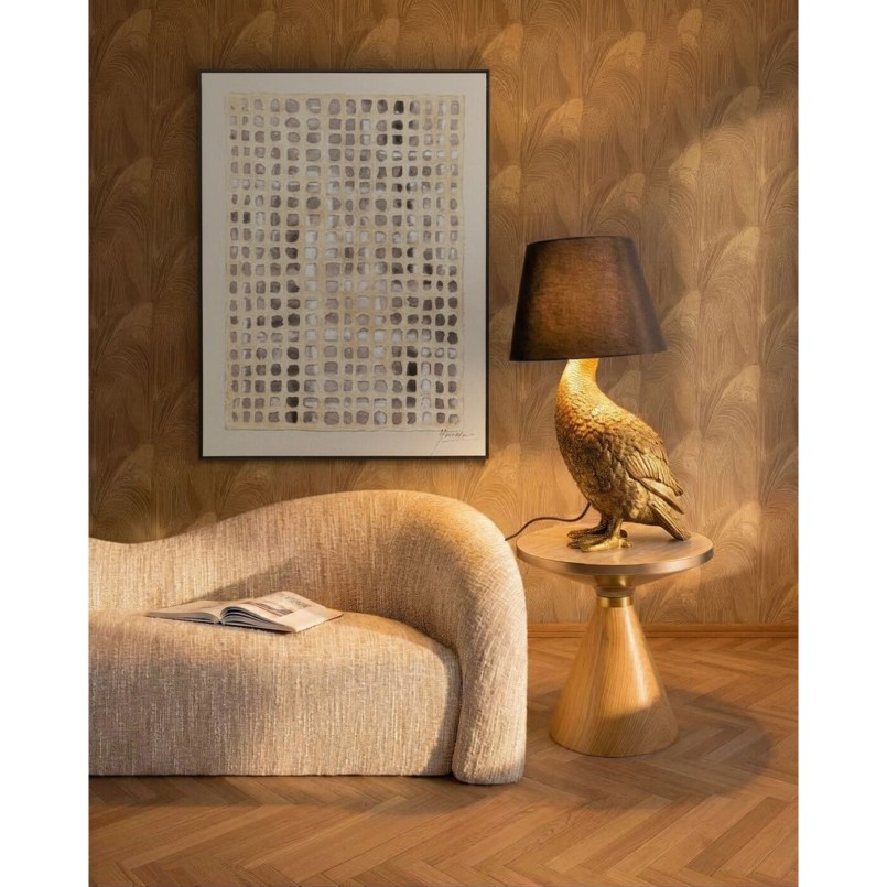 Golden duck table lamp - Kare Design