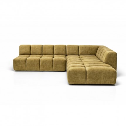Corner Sofa Belami khaki right Kare Design