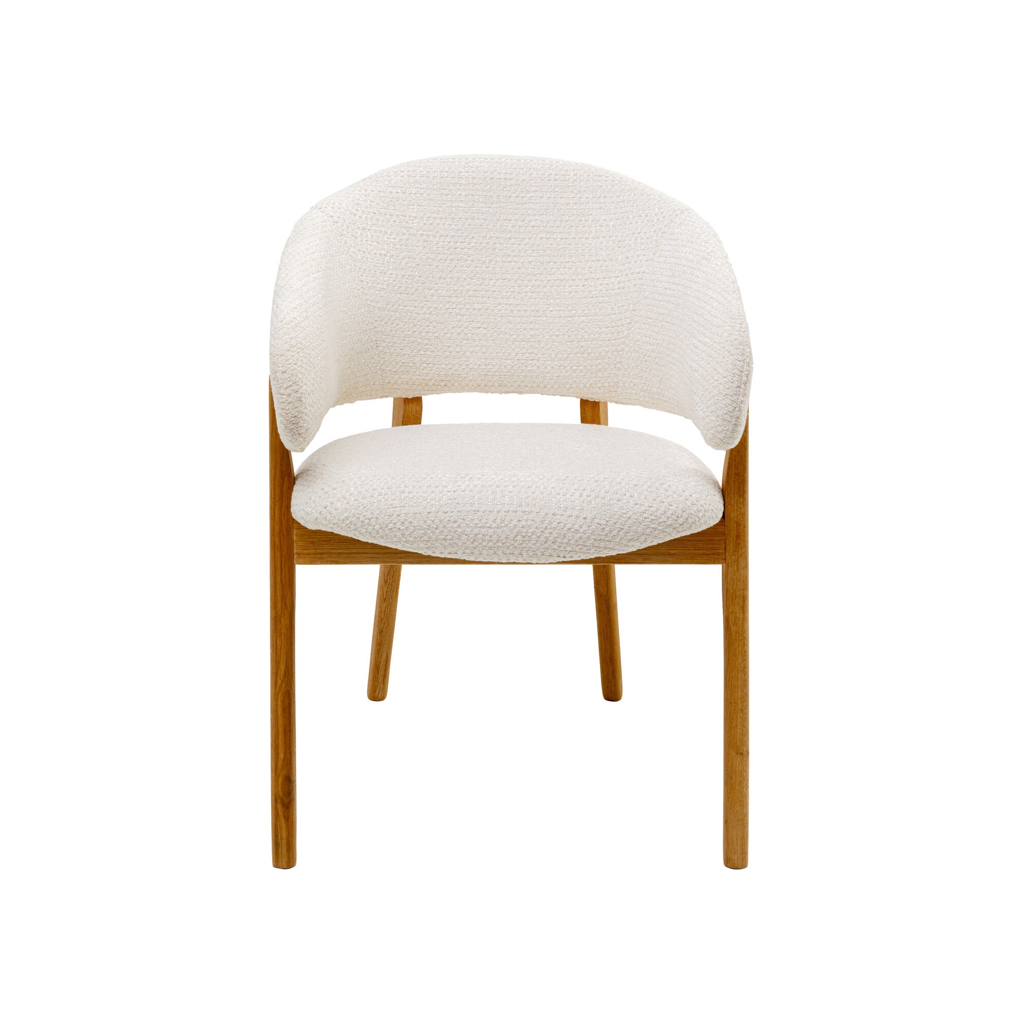 Chaise a. acc. August écru melange