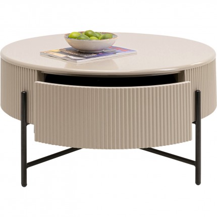Coffee Table Riffle Ø80cm Kare Design