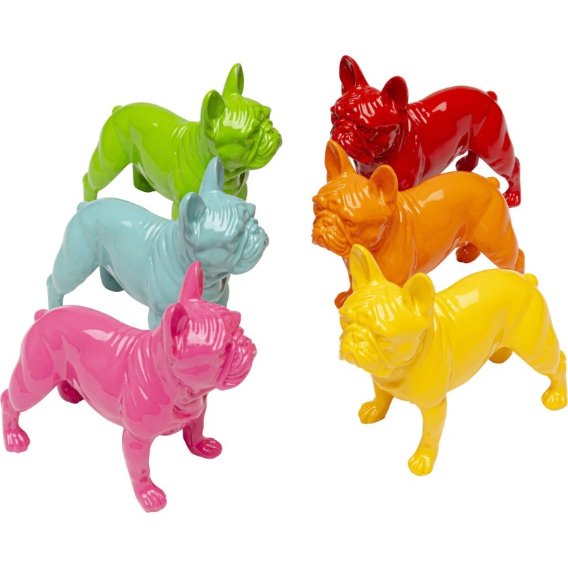 Figurine décorative Perro Colore 8cm assorti
