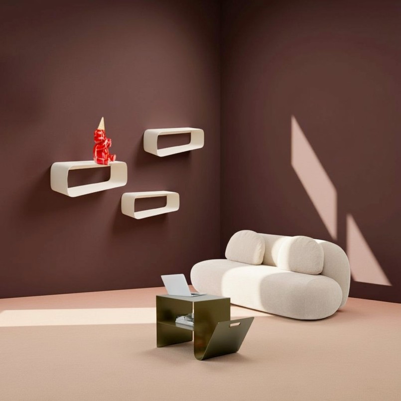 Table d'appoint bronze - Lounge News - Kare Design