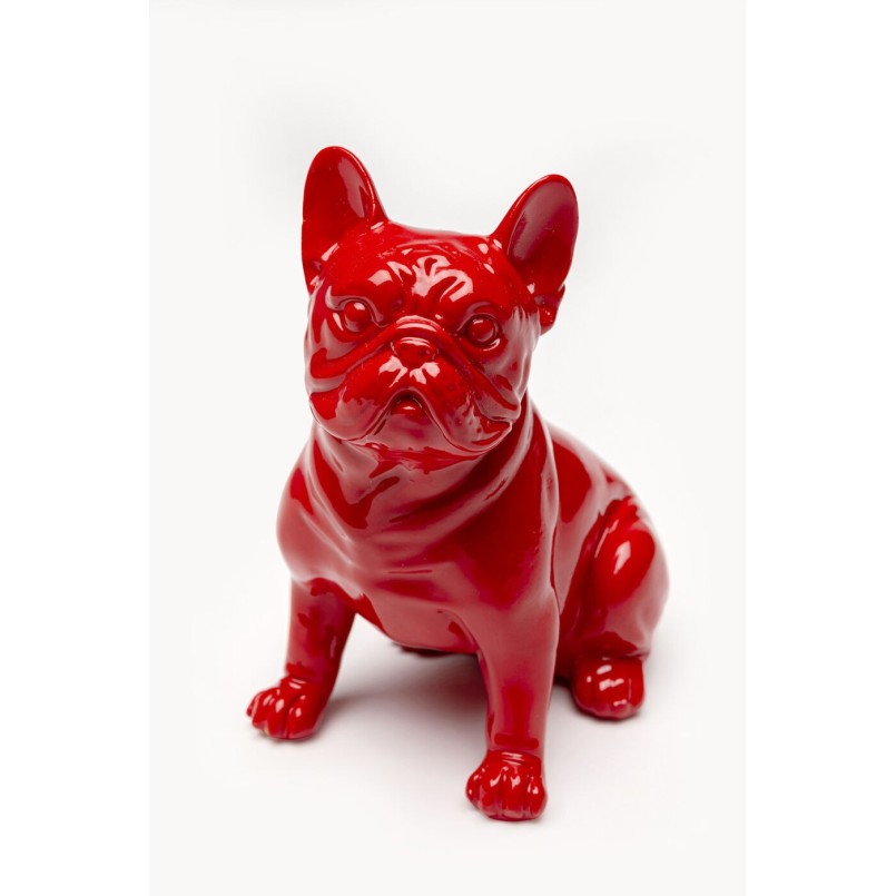 Figurine décorative Perro Sit Colore 9cm assorti