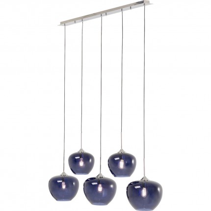 Suspension Sphere 5 bleue Kare Design