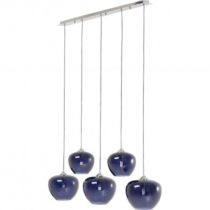 Pendant Lamp Sphere 5 blue Kare Design
