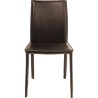 Chaise cuir marron - Milano - Kare Design