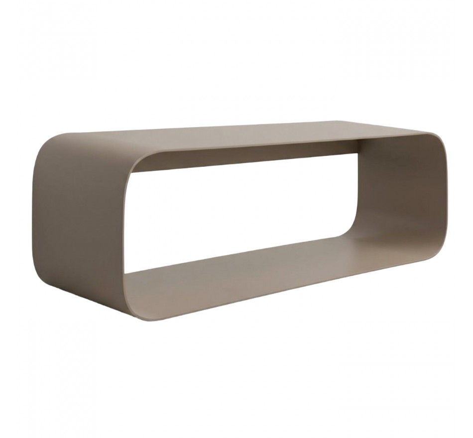 Wall Shelf Lounge 58cm taupe Kare Design
