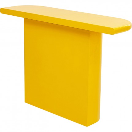 Console Eliano 120x35cm yellow Kare Design