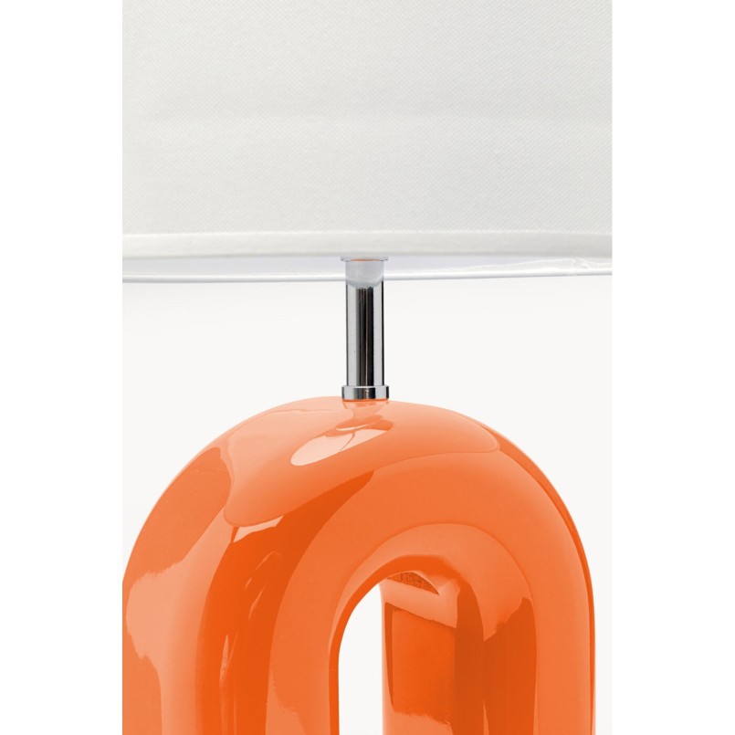Lampe à poser Eliano Naranja 53cm