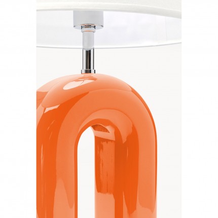 Lampe Eliano 53cm orange Kare Design