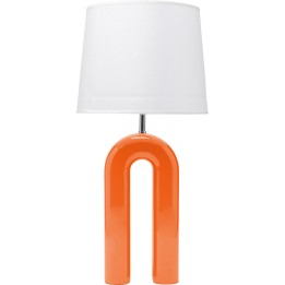 Lampe à poser Eliano Naranja 53cm
