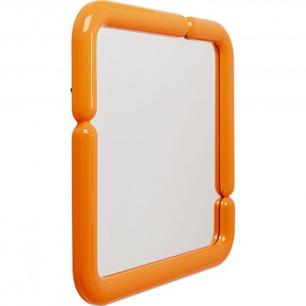 Wall Mirror Eliano 90x90cm orange Kare Design