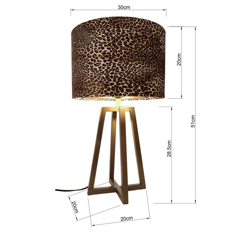 Table Lamp Wildlife 51cm Kare Design