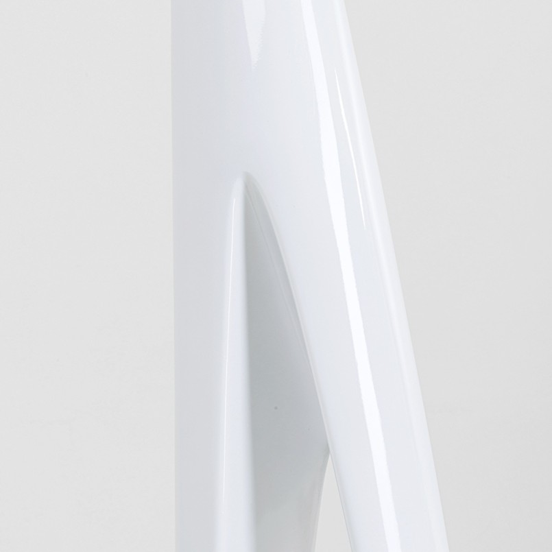 Lampadaire design blanc - Flow Flame - Kare Design