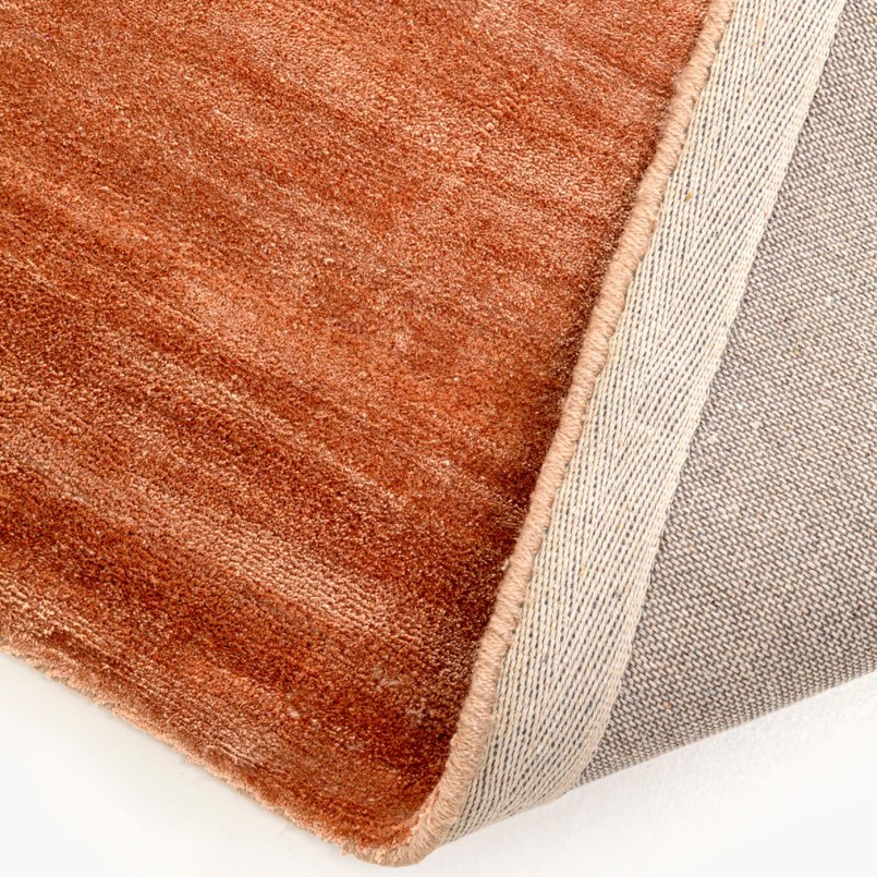 Tapis en viscose marron - Cosy - Kare Design