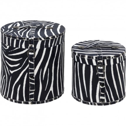 Box Wild Animal zebra (2/Set) Kare Design