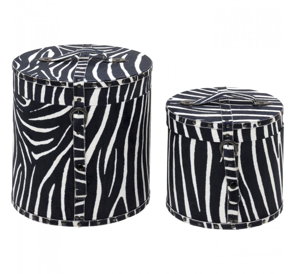 Box Wild Animal zebra (2/Set) Kare Design