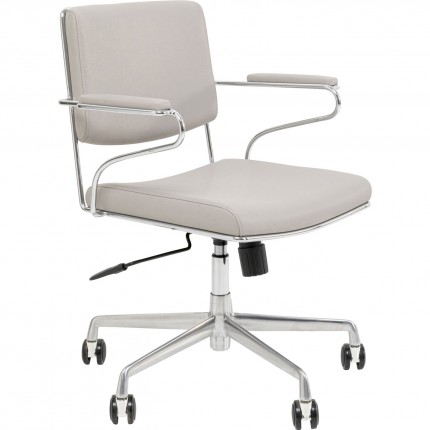 Swivel Office Chair Dottore grey Kare Design