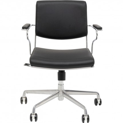 Swivel Office Chair Dottore black Kare Design