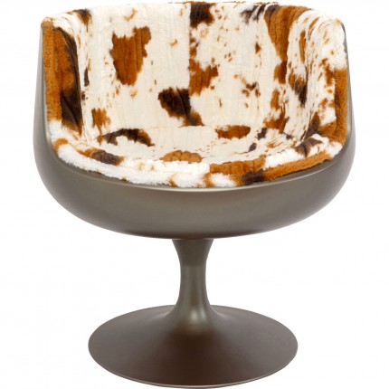 Swivel Armchair Club cow Kare Design