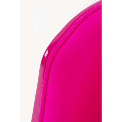 Fauteuil pivotant Club rose Kare Design