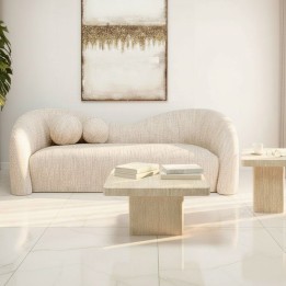 Coffee Table Travertino 80x80cm Kare Design