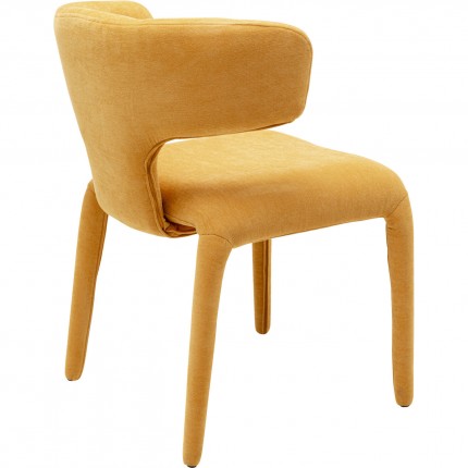 Chair Tobi yellow Kare Design