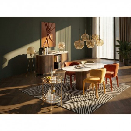 Chair Tobi red Kare Design