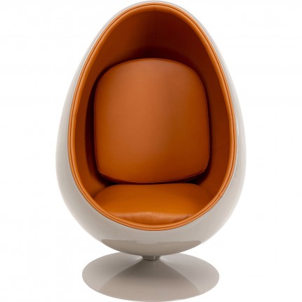 Swivel Armchair Eye Ball orange Kare design