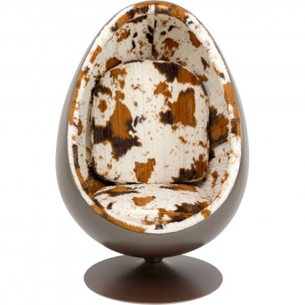 Swivel Armchair Eye Ball cow Kare Design