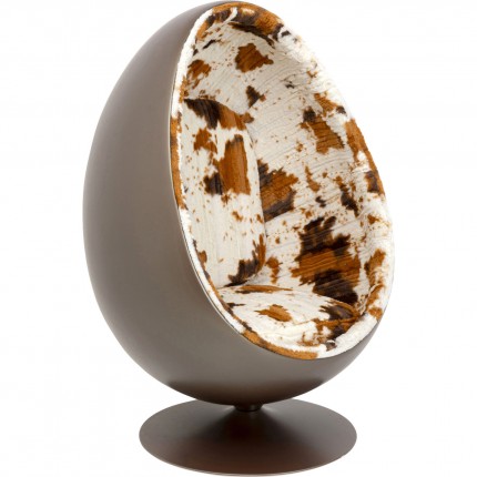 Swivel Armchair Eye Ball cow Kare Design