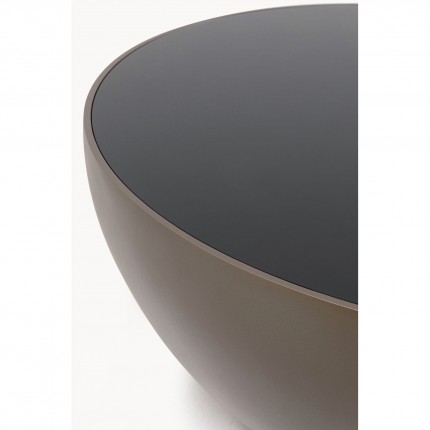 Table basse Lounge marron 80cm Kare Design