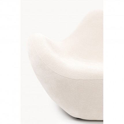 Armchair Glow Wave cream Kare Design