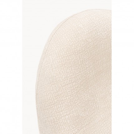 Armchair Glow Wave cream Kare Design